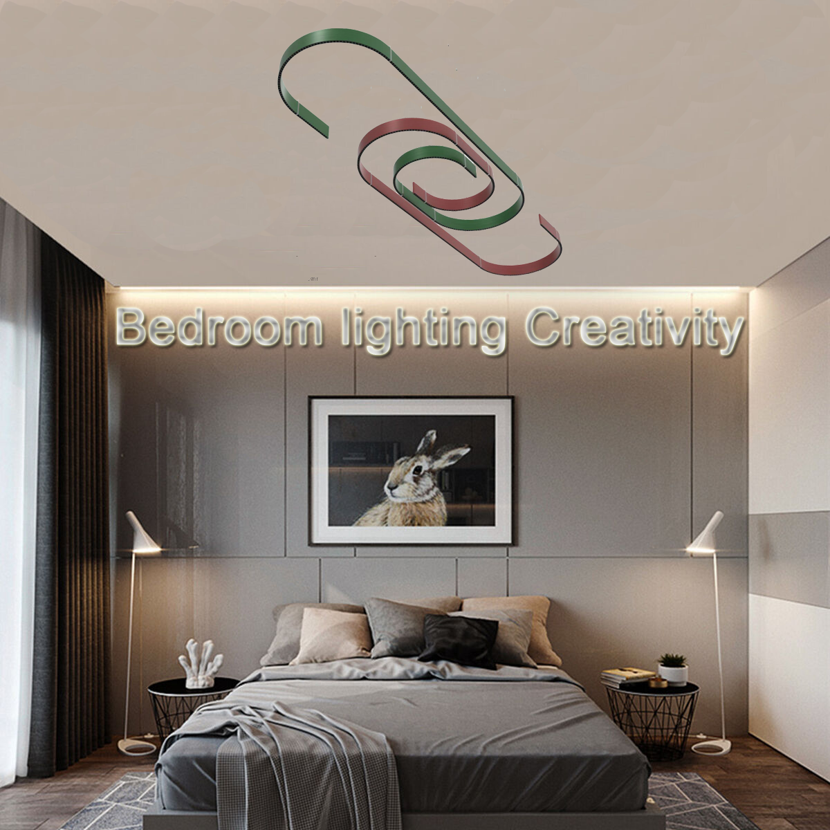 Bedroom lighting Creativity